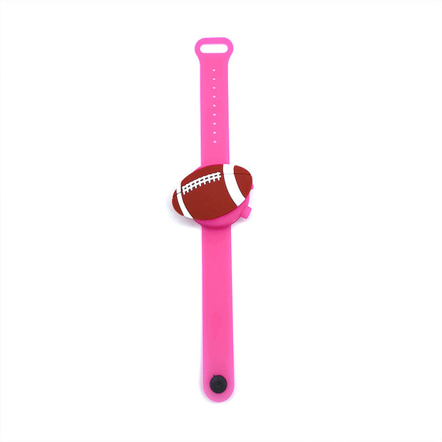 Factory Direct Supply Disposable Hand Sanitizer Bracelet Cartoon Portable Disinfectant Hand Sanitizer Silicone Bracelet