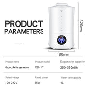 Disinfectant Manufacturer, Humidifier,  Household Sterilization, Disinfection And Purification Desktop