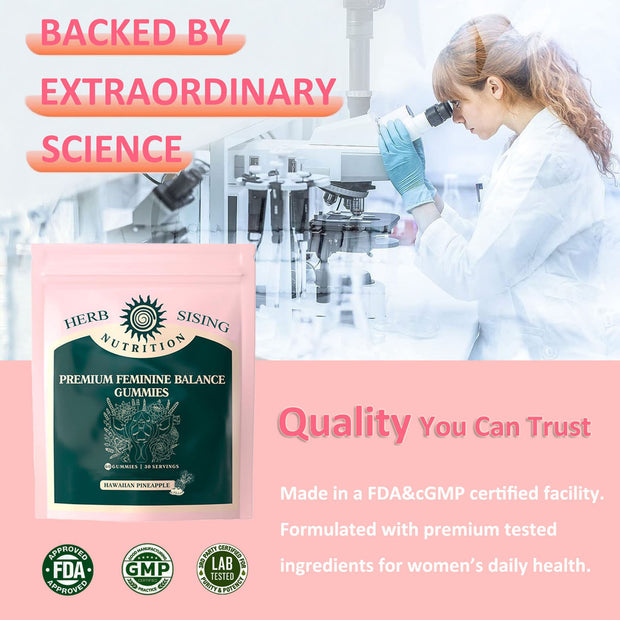 Premium Feminine Balance Gummies For Women&