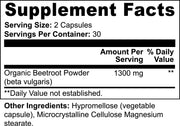 Beetroot Powder Natural Energy, Heart Health Antioxidant Support