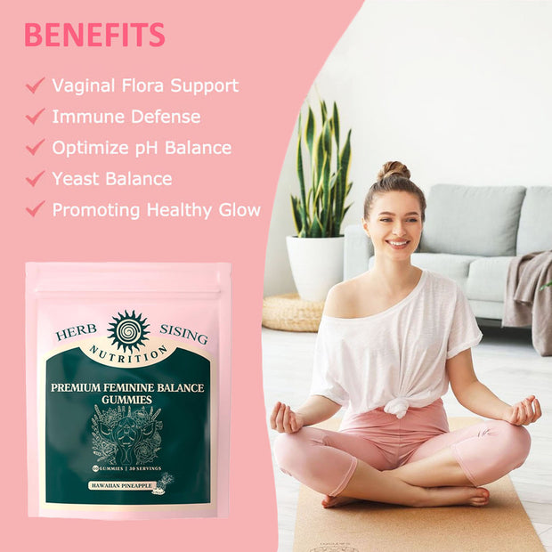 Premium Feminine Balance Gummies For Women&
