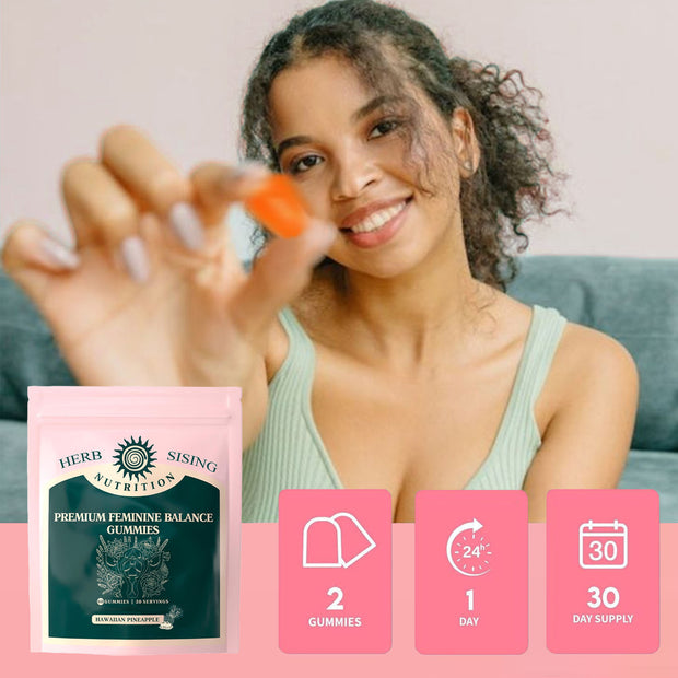 Premium Feminine Balance Gummies For Women&