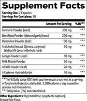 Premium Liver Support Advanced Detox Liver Health Formula