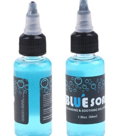 Tattoo Disinfectant Blue Algae Small Bottle 40ml Blue Soap Stock Solution