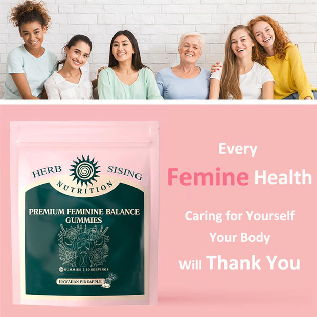 Premium Feminine Balance Gummies For Women&
